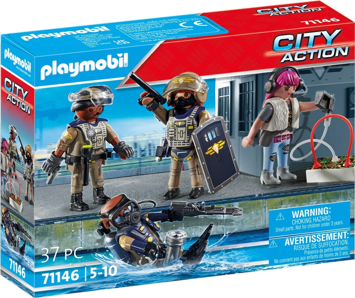 Playmobil City Action SWAT-Figurenset 71146