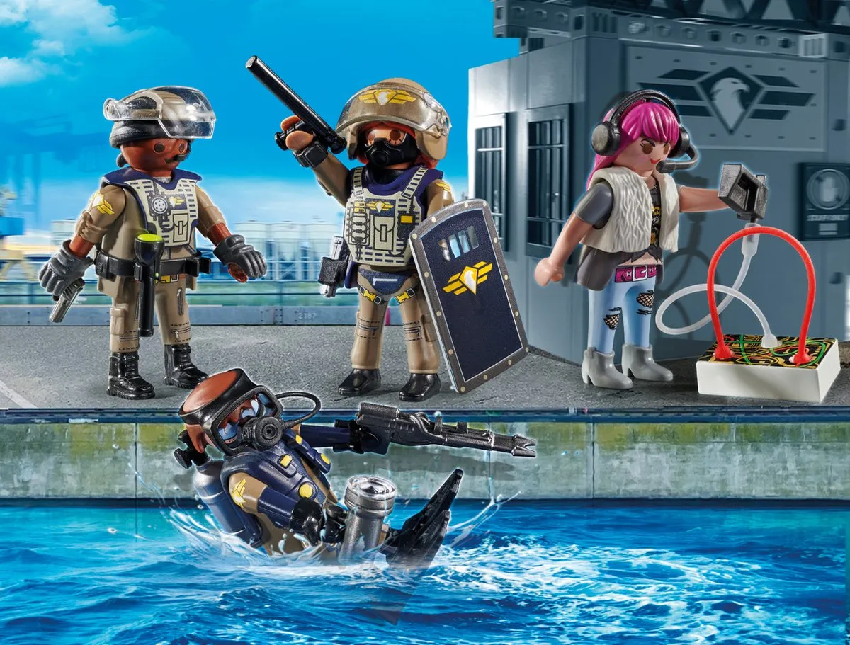 Playmobil City Action SWAT-Figurenset 71146 - Multicolor