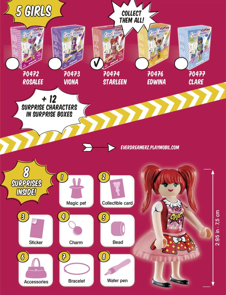 Playmobil Everdreamerz Starleen Serie 2 70474 - Multicolor