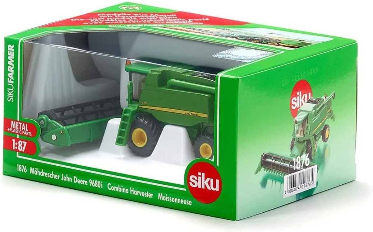 SIKU 1876 John Deere T670i Maaidorser 1:87 - Groen