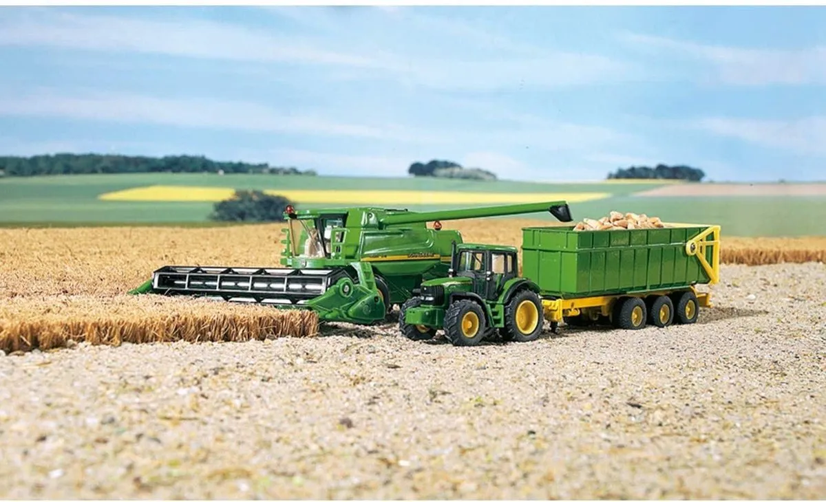 SIKU 1876 John Deere T670i Maaidorser 1:87 - Groen
