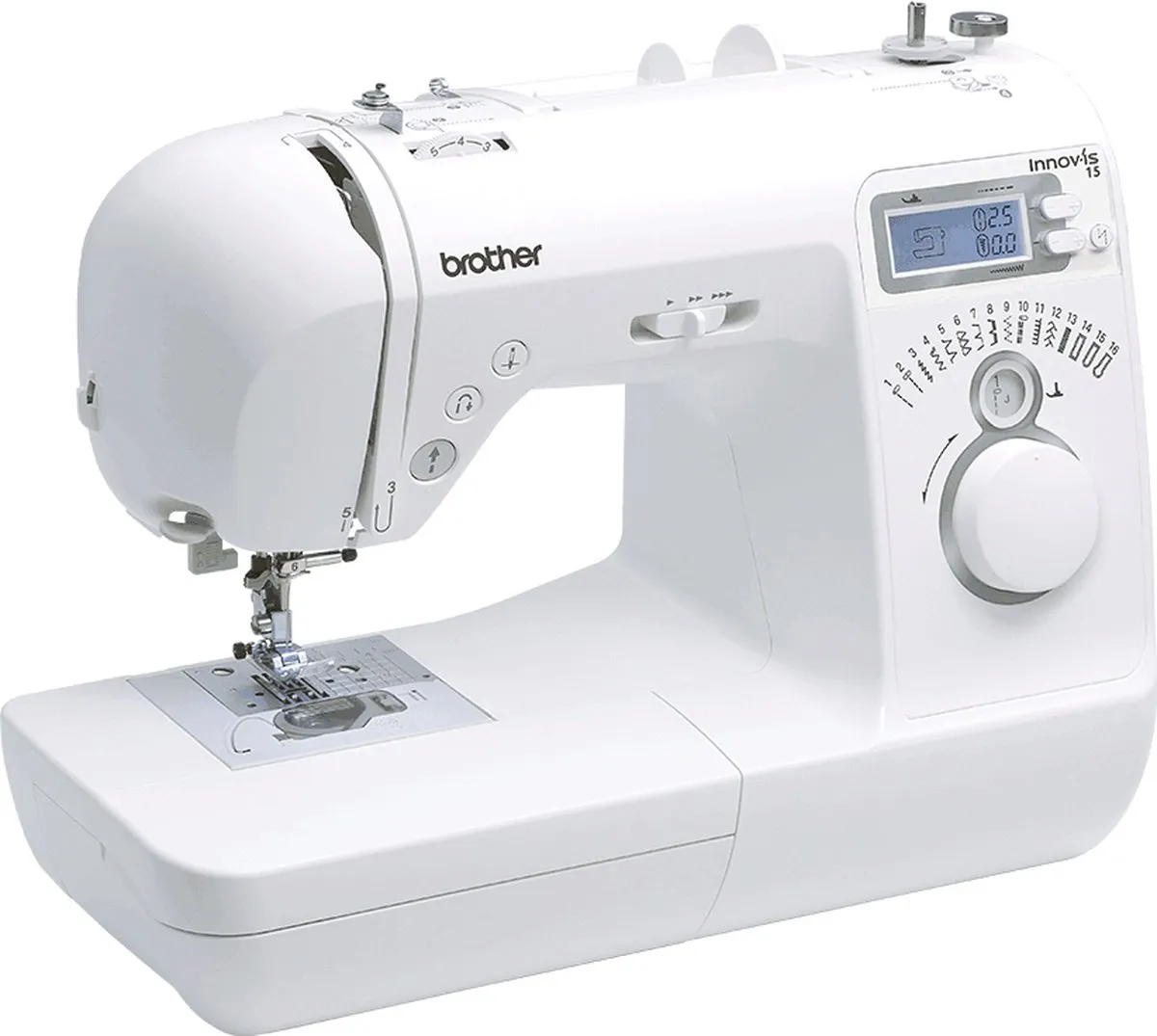 Brother NV15 Naaimachine - 16 Steken - Wit