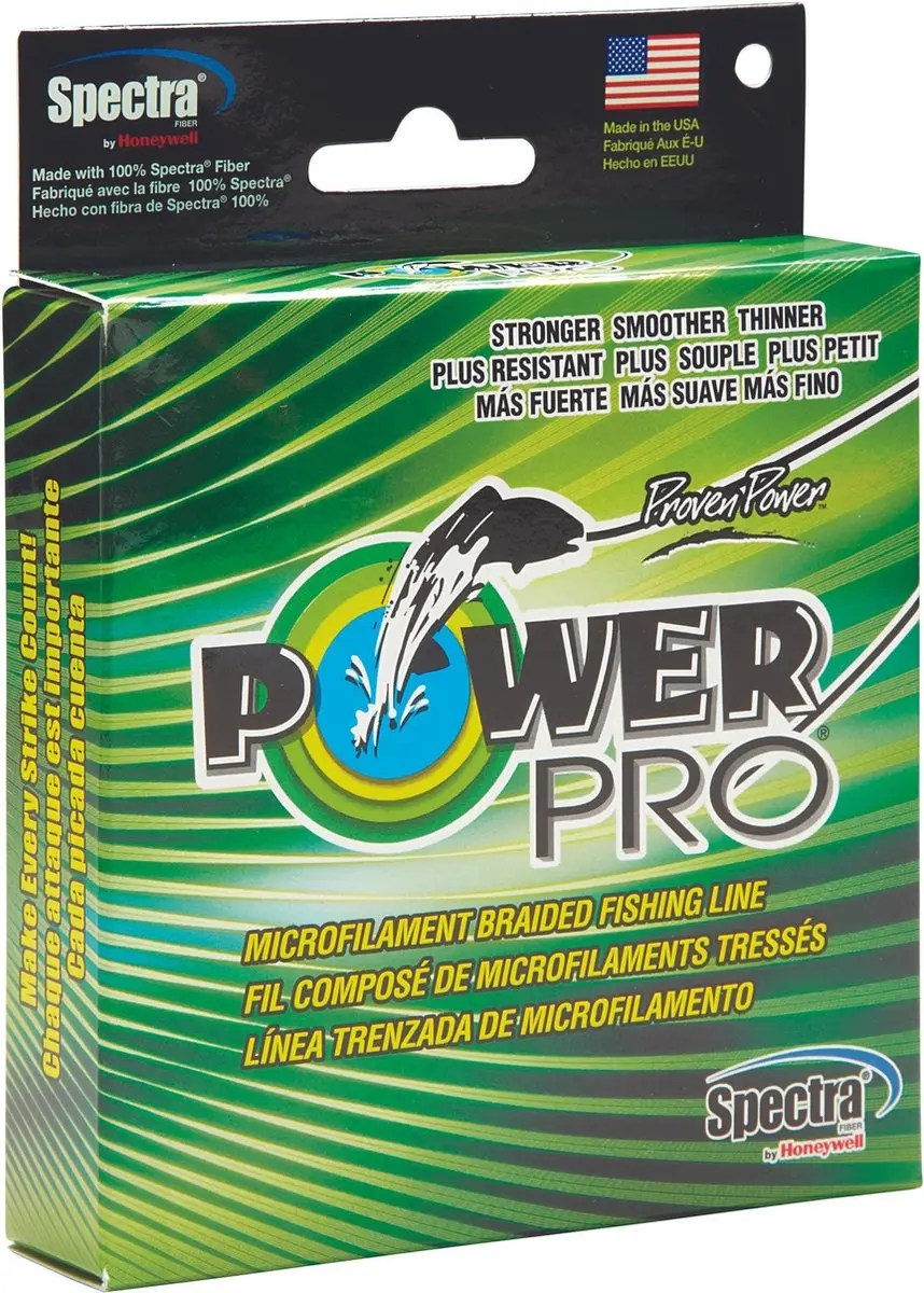 Shimano Power Pro Moss Green Gevlochten Lijn 0.28mm - 135m