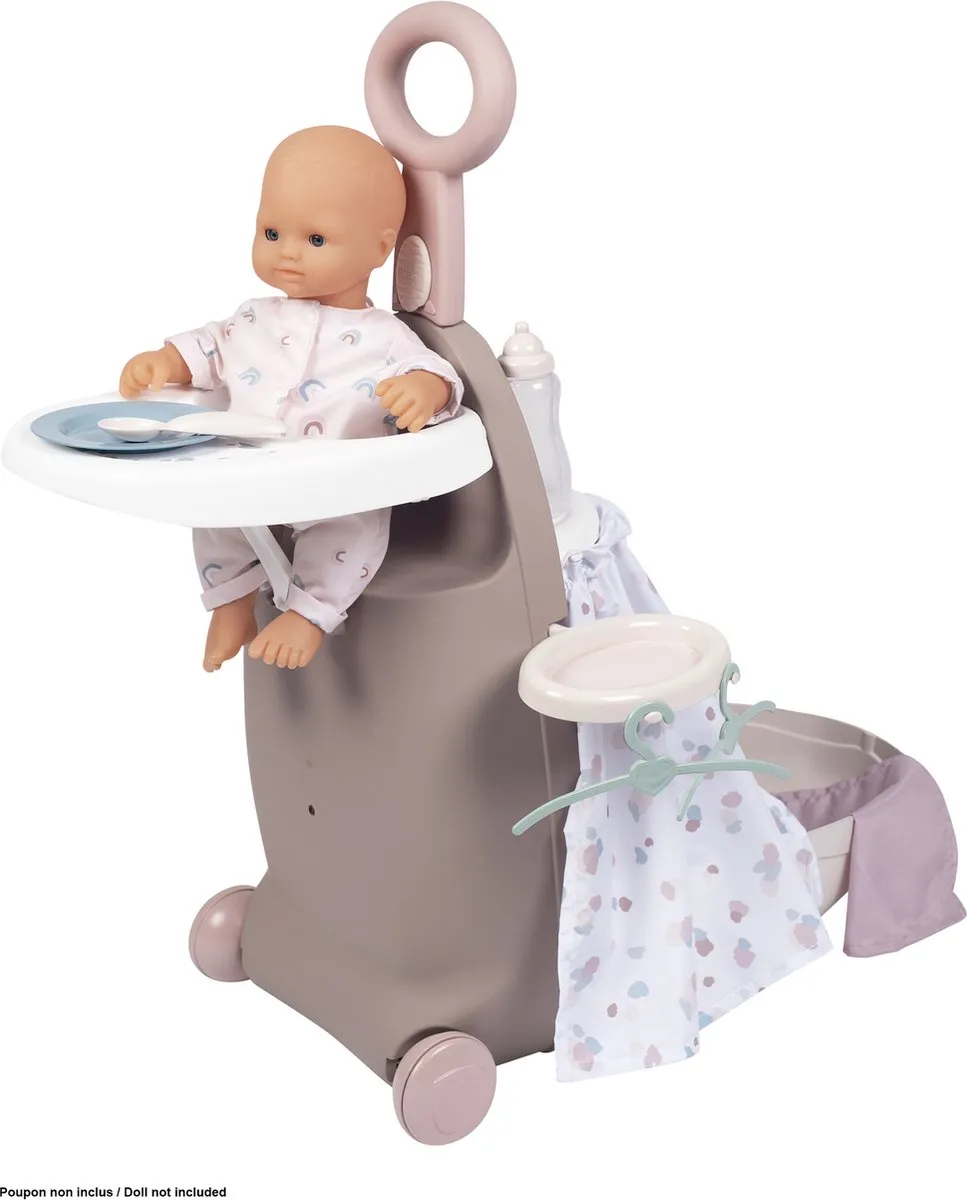 Smoby Baby Nurse Verzorgingstrolley 3-in-1 7600220374