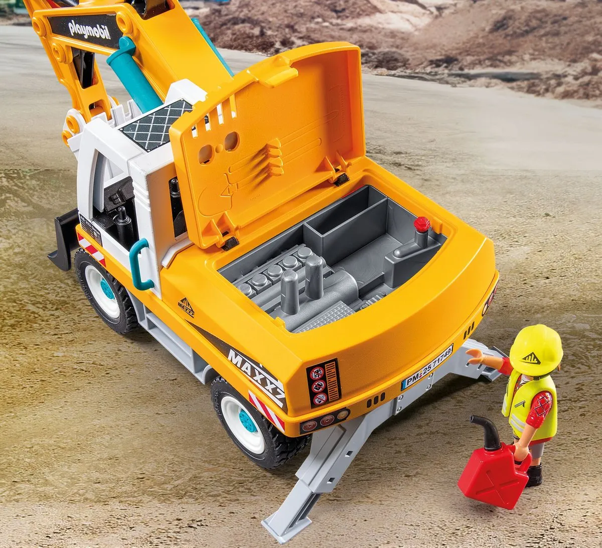 Playmobil Action Heroes Grote Graafmachine 71749