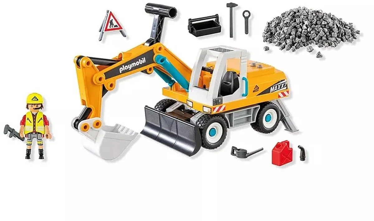 Playmobil Action Heroes Grote Graafmachine 71749 - afbeelding 6 van 6