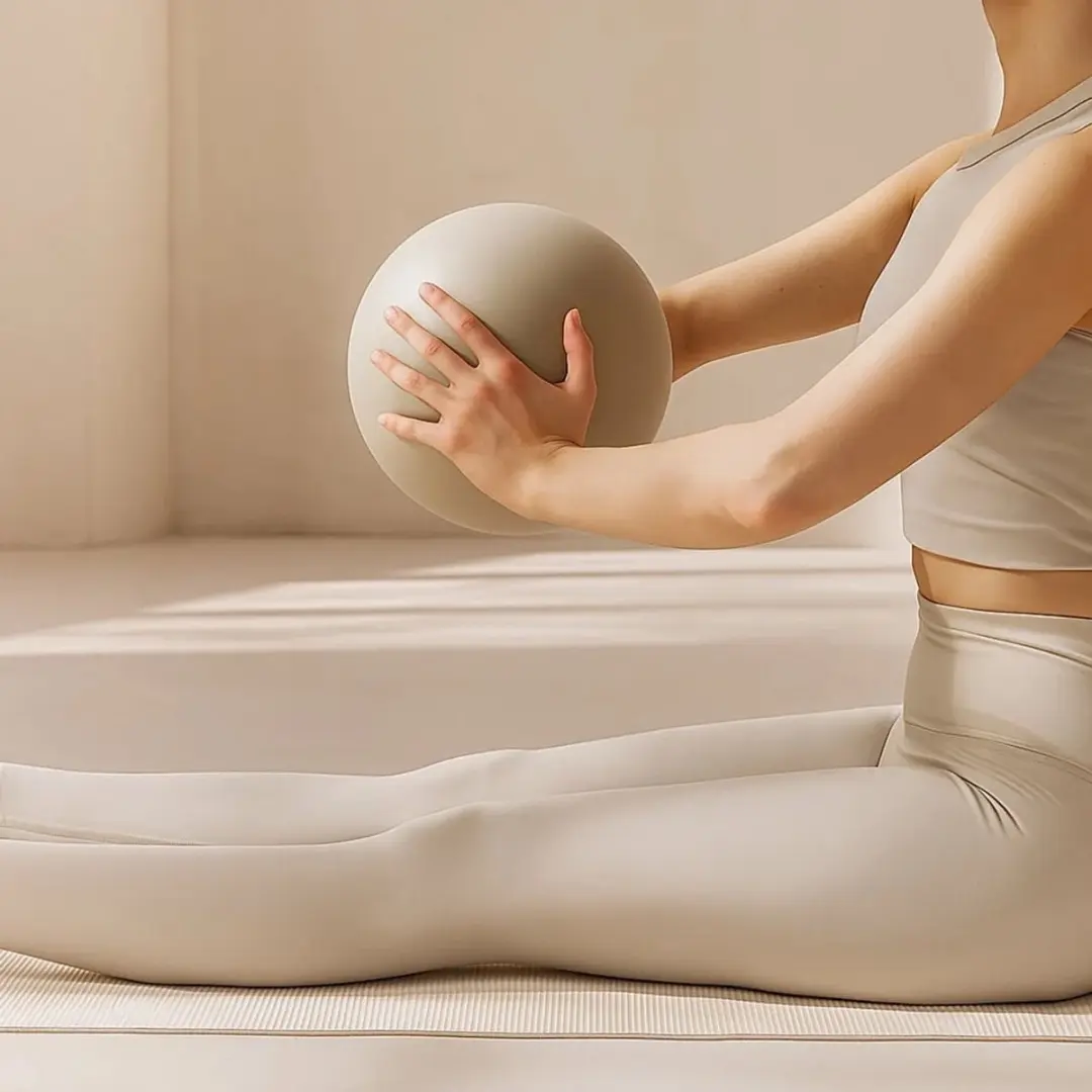 Mewave Pilatesbal 25cm - Beige