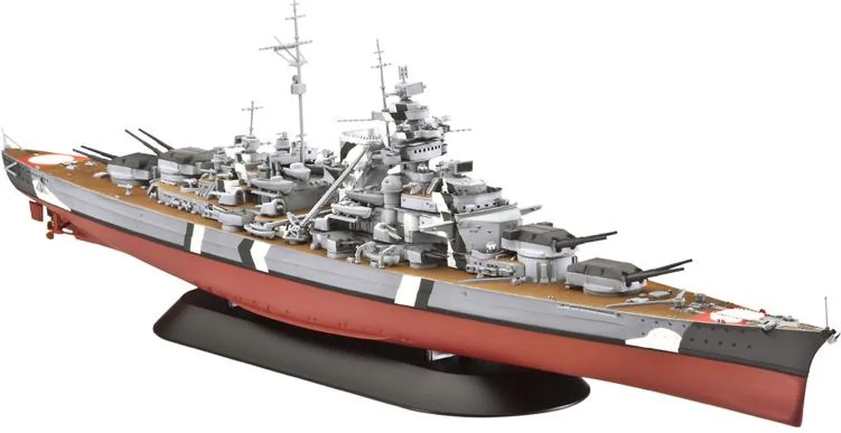 Revell Modelbouwpakket 05098 Battleship Bismarck 1:700