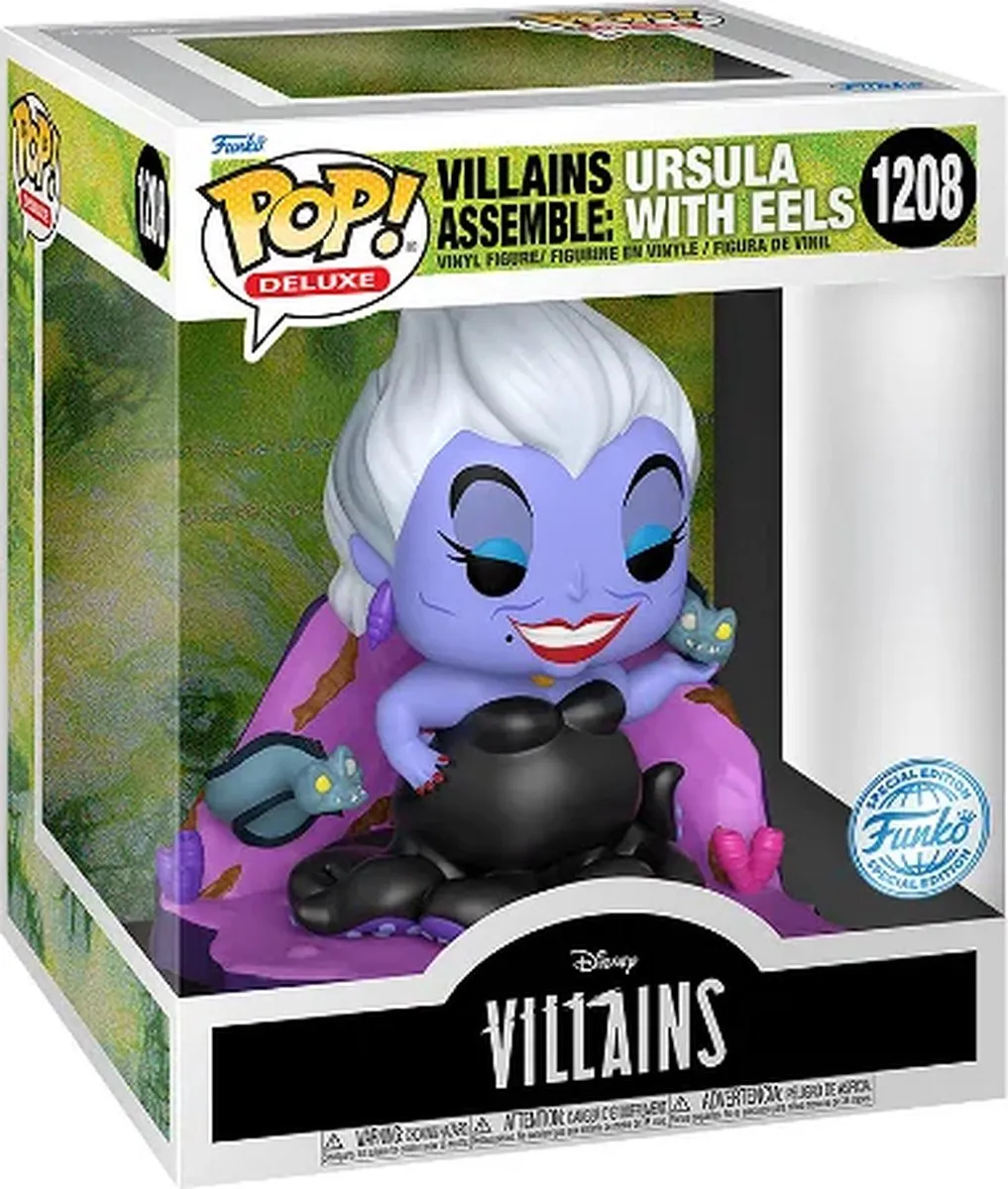 Funko Pop! The Little Mermaid Ursula Disney Villains Assemble Deluxe - Multi