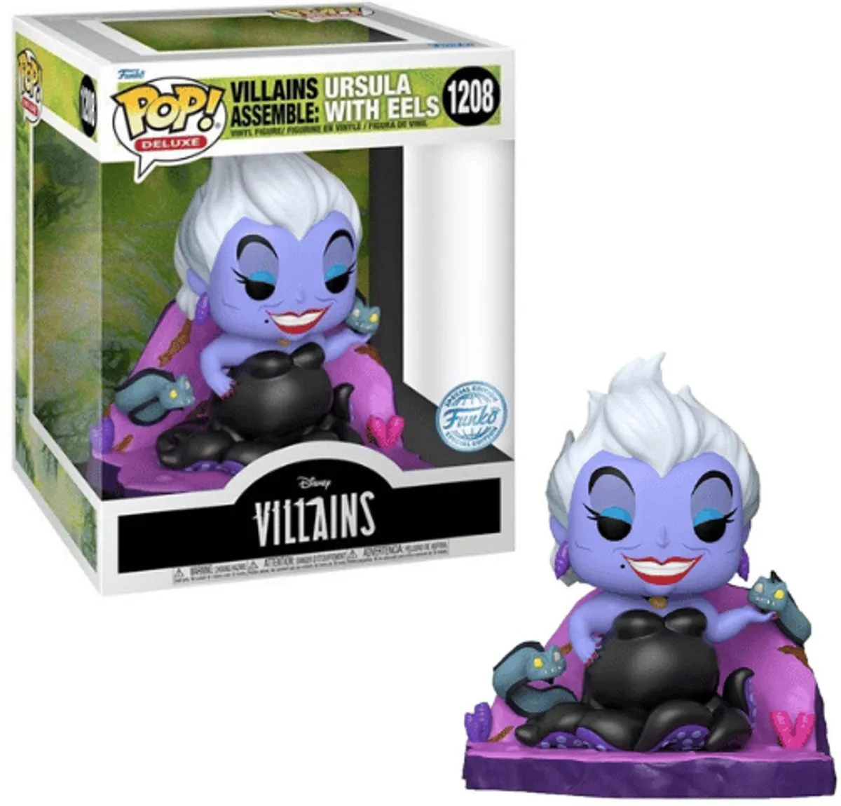 Funko Pop! The Little Mermaid Ursula Disney Villains Assemble Deluxe - Multi