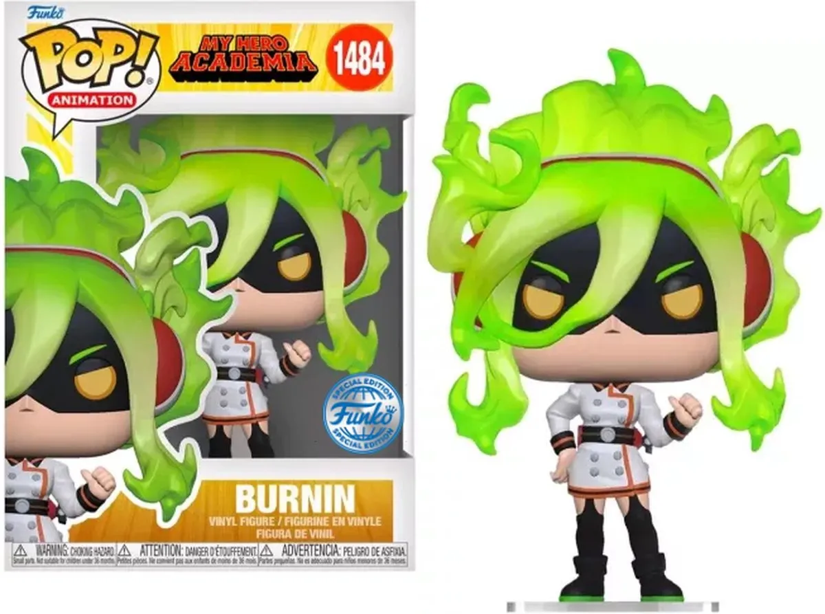 Funko Pop! My Hero Academia Burnin 1484 - 75524 - Multi
