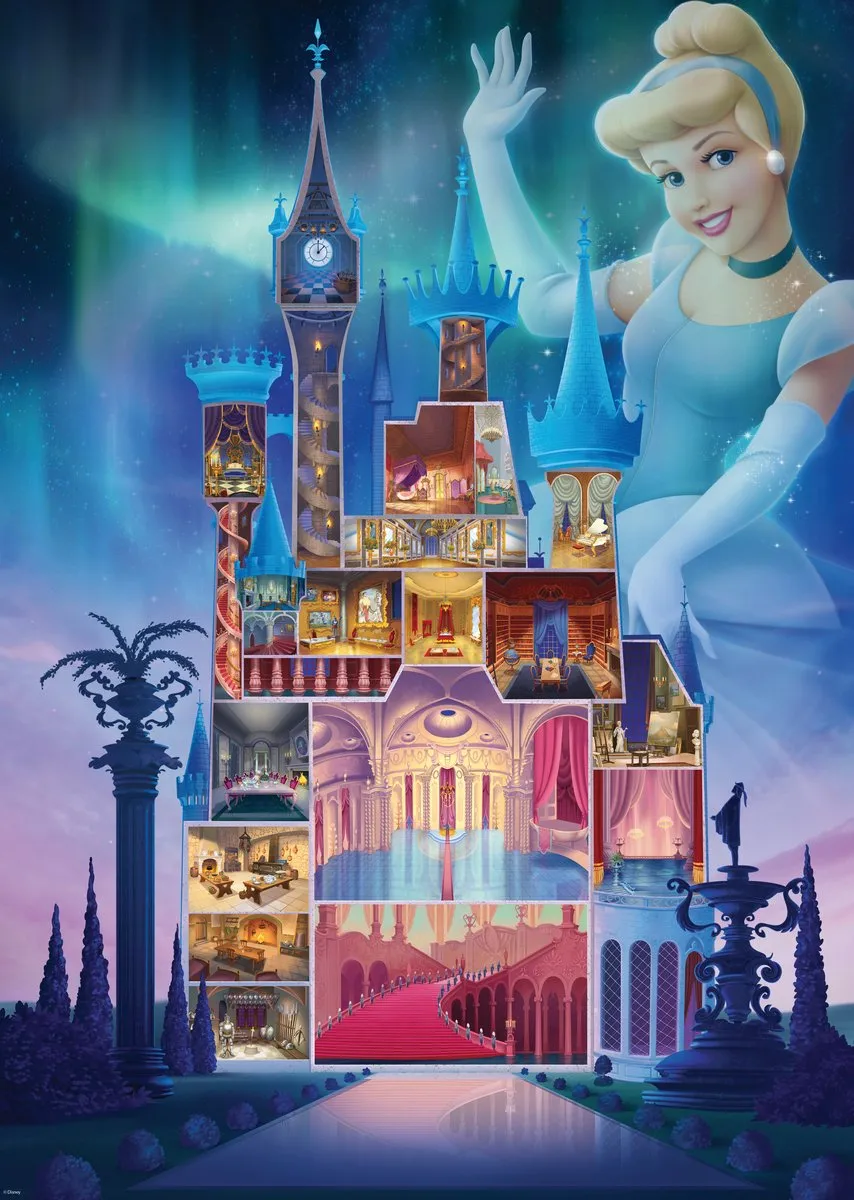 Ravensburger Disney Assepoester Kasteel Puzzel 1000 Stuks