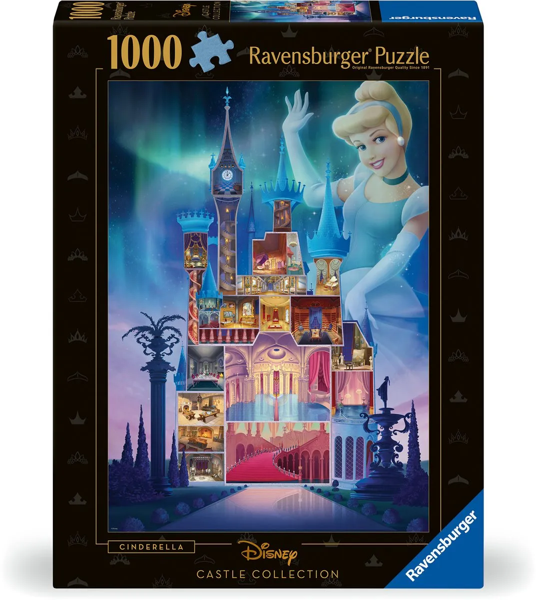 Ravensburger Disney Assepoester Kasteel Puzzel 1000 Stuks