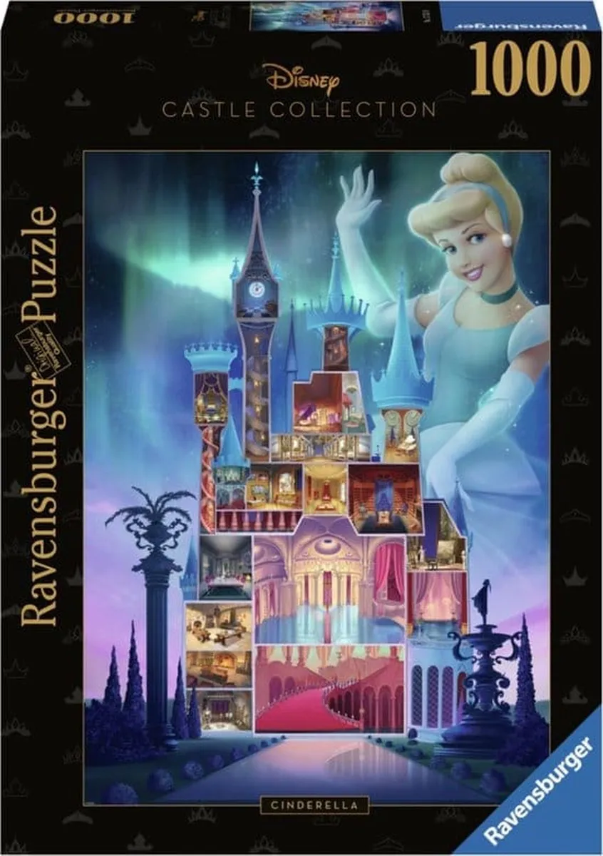 Ravensburger Disney Assepoester Kasteel Puzzel 1000 Stuks