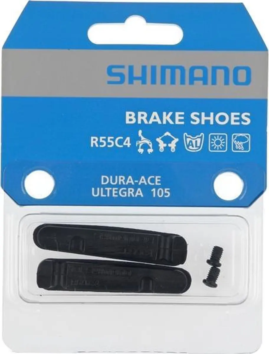 Shimano Dura-Ace R55C4 Remblokkenset - 2 Stuks Zwart - afbeelding 2 van 4