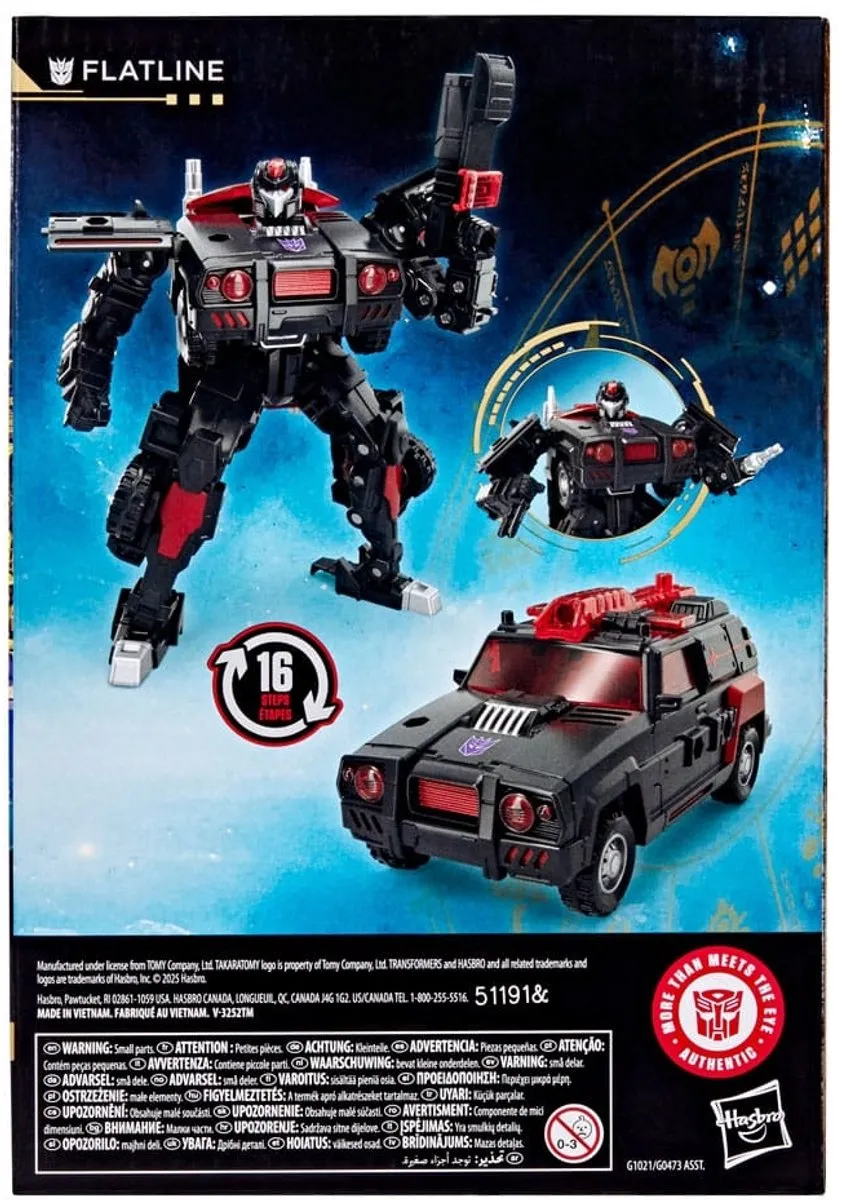 Hasbro Transformers Age of the Primes Voyager Flatline - HASG1021 - Action Figuur - Multi