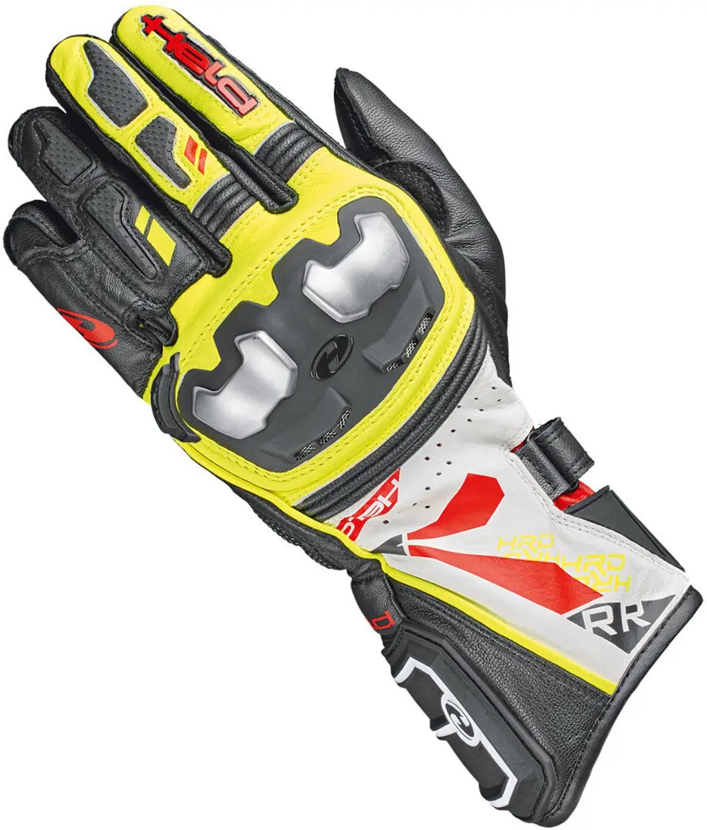Held Akira RR Zwart Geel Handschoenen