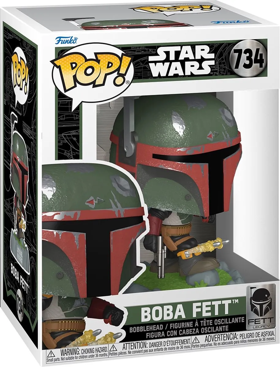 Funko Pop Star Wars Boba Fett #734 - Multi