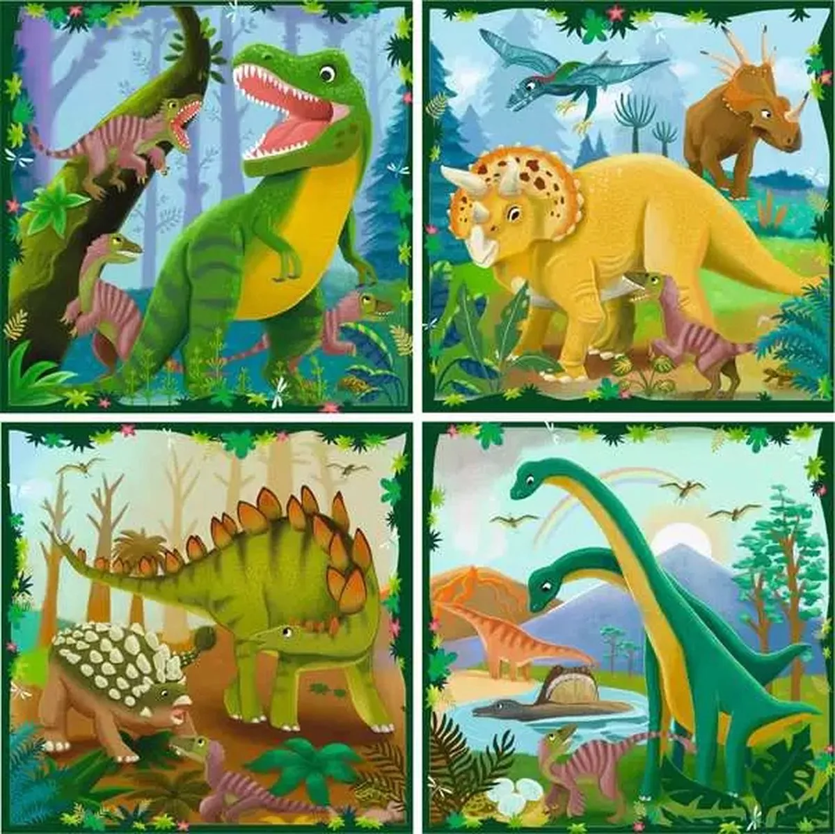Ravensburger Puzzle UP! Dinosaurier - 25 Stuks - Meerkleurig