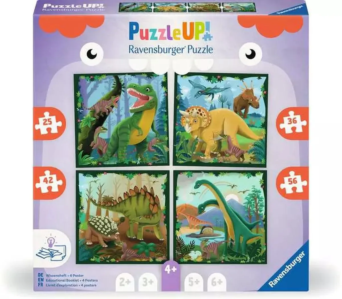 Ravensburger Puzzle UP! Dinosaurier