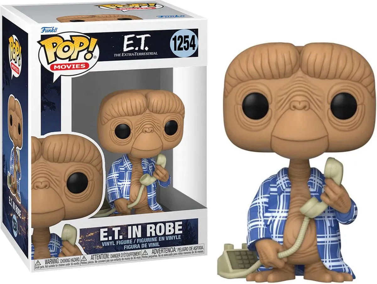 Funko Pop ET in Robe 40th Anniversary 63991 - 9cm - afbeelding 6 van 6
