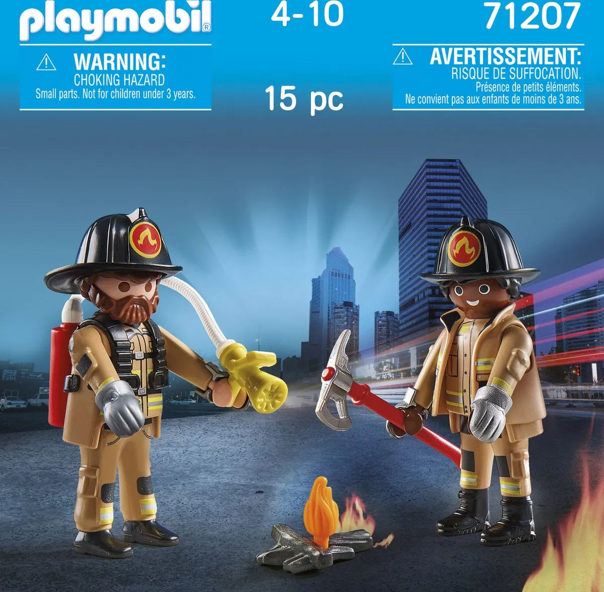 Playmobil DuoPack Brandweerlieden 71207 - Multicolor