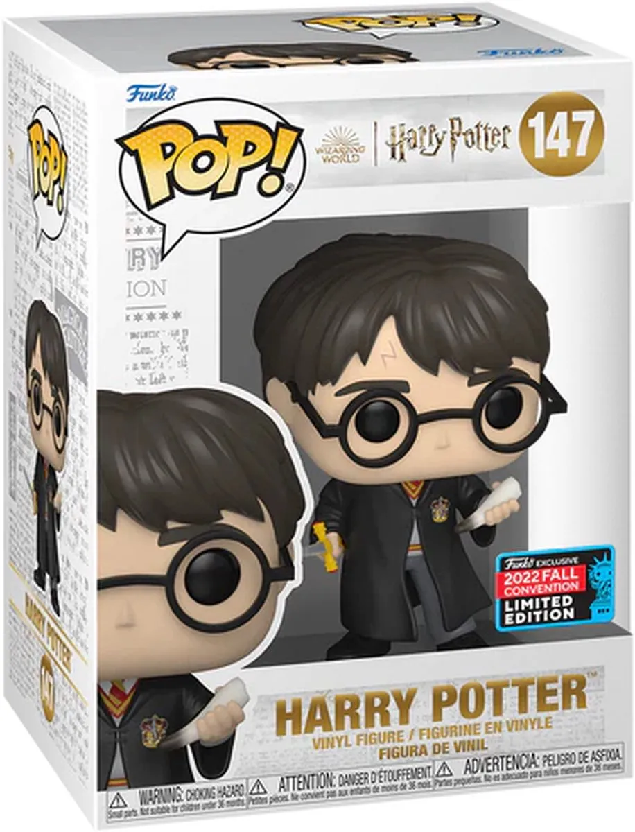 Funko POP! Harry Potter met Basilisk Fang 147 - Limited Edition