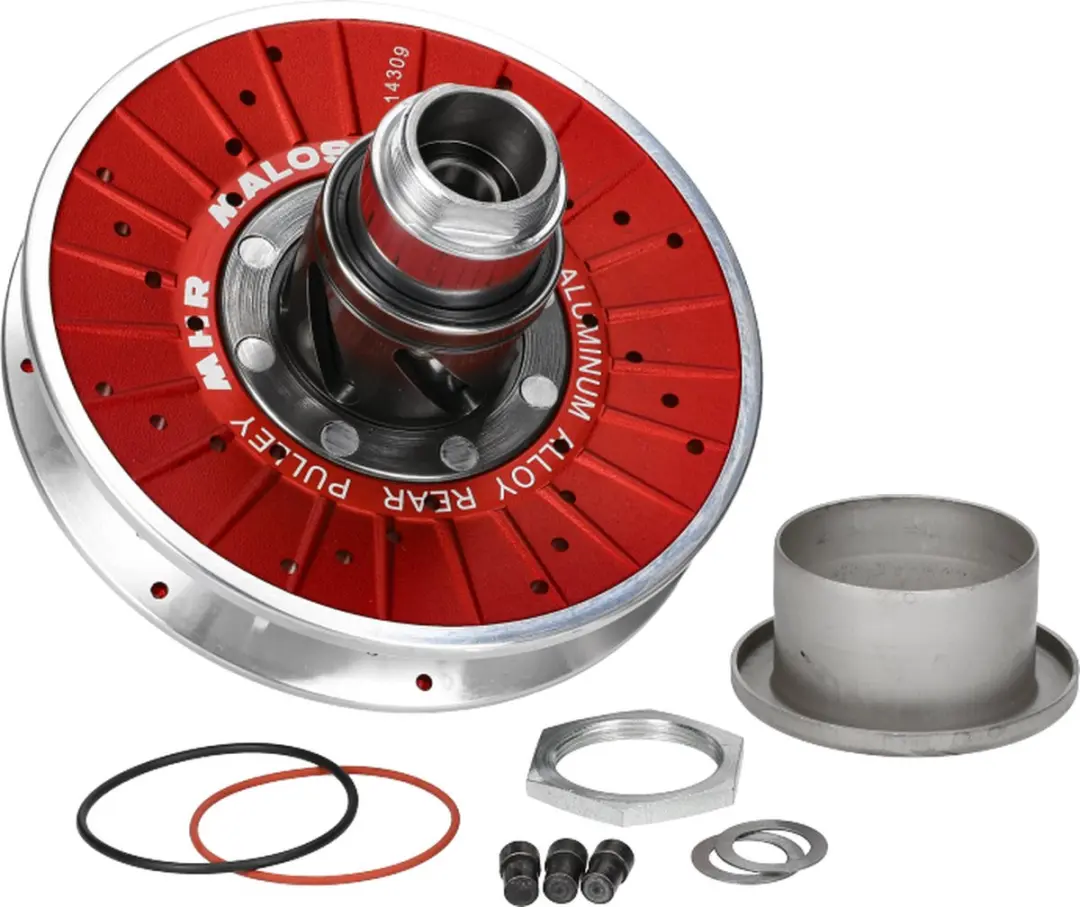 Poulieset Malossi MHR Overrange Aluminium 134mm Piaggio 50cc 2 Takt