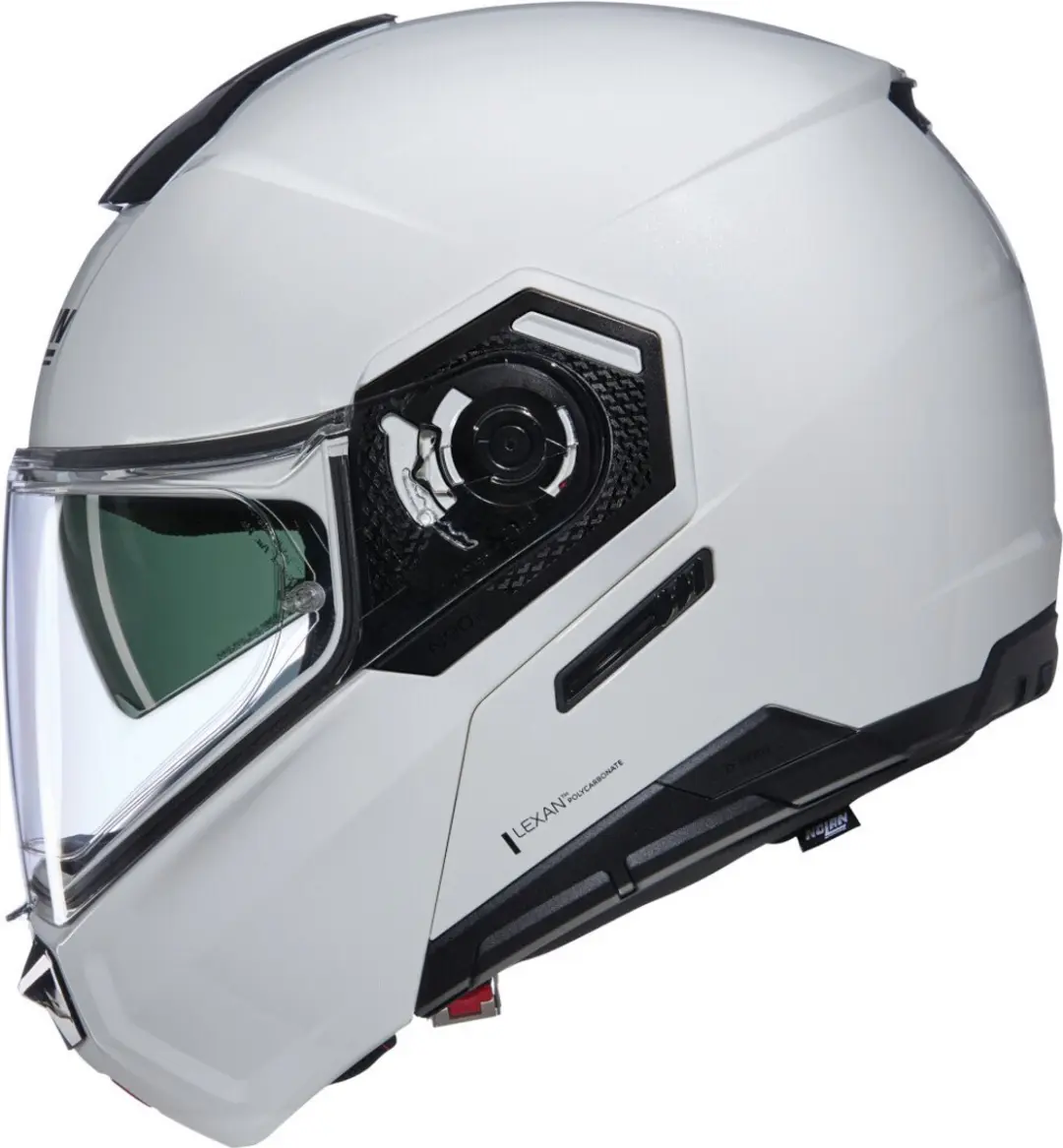 Nolan N90-3 06 Classico 305 Wit Metal Systeemhelm
