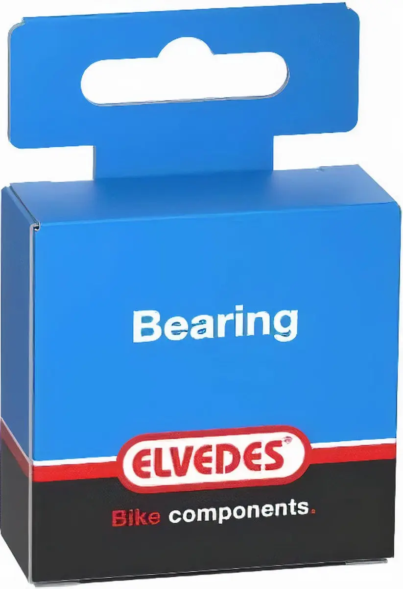Elvedes 6900-2RS-MAX Kogellager 22x10x6mm - Staal - Zilver/Rood - afbeelding 3 van 3