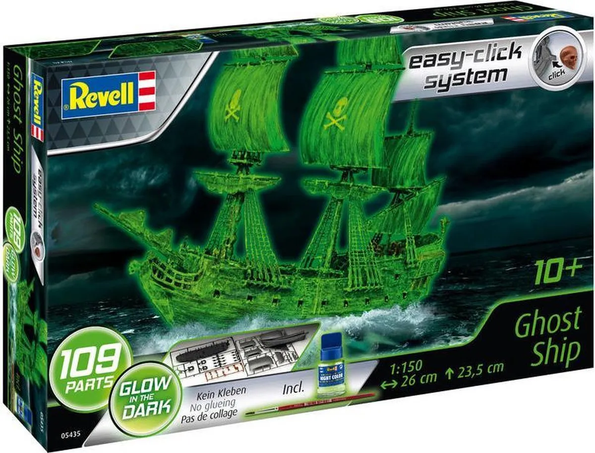 Revell Ghost Ship 05435 Modelbouwpakket - 1:150 - Wit