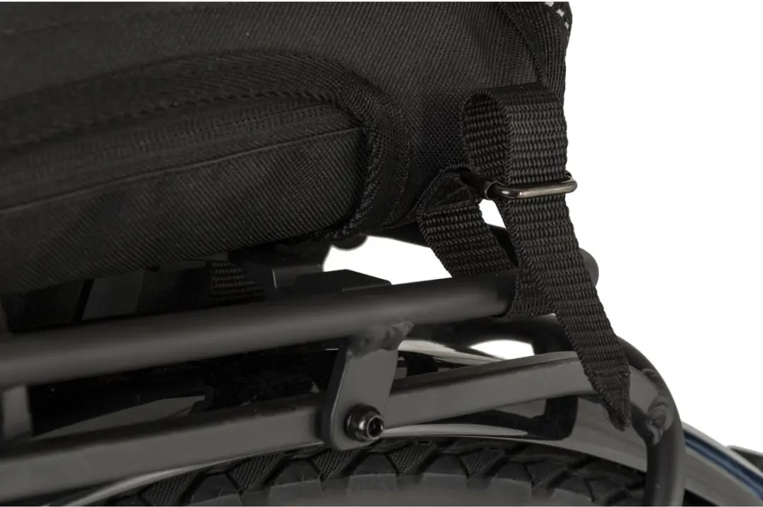 FastRider Unibag Dubbele Fietstas 28L - Zwart - afbeelding 6 van 6