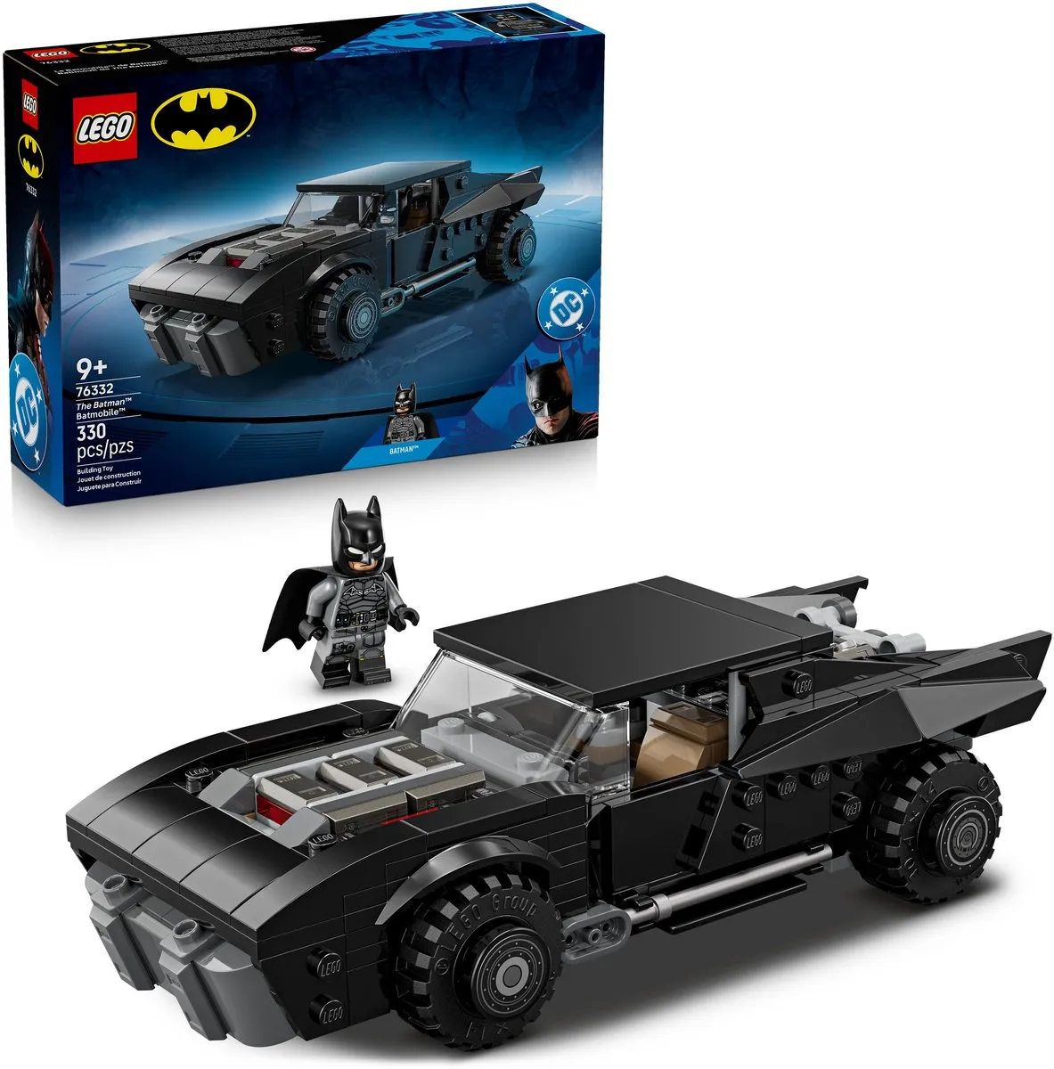 LEGO DC Batman Batmobile 76332 - 330 Stukken - Multicolor