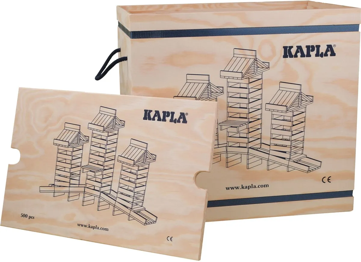 KAPLA Constructiespeelgoed 500 Plankjes - Blank