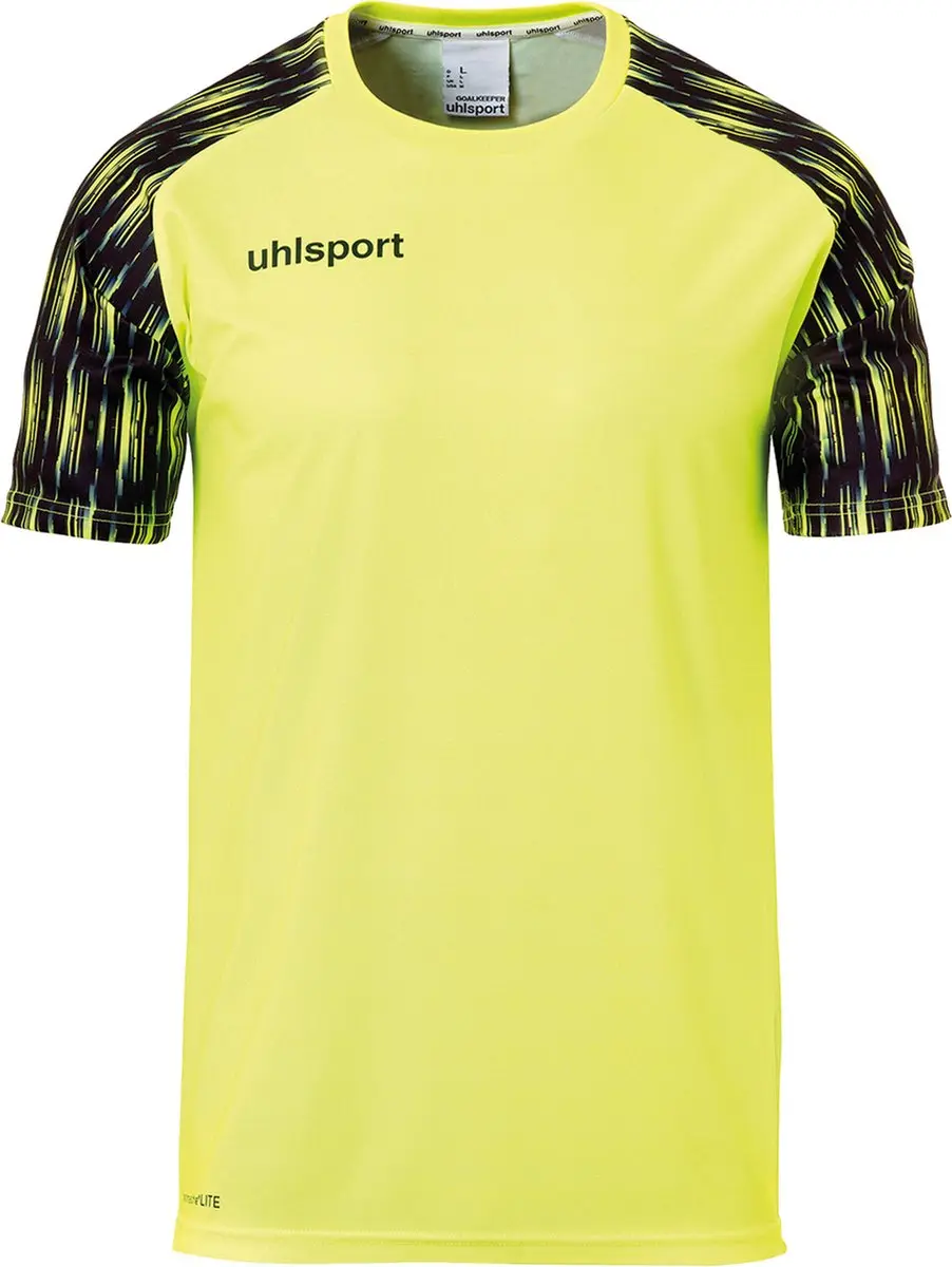Uhlsport Reaction Keeperset Kinderen - Fluogeel/Zwart 128