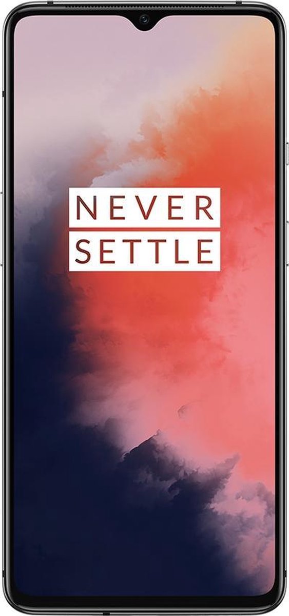OnePlus 7T 16,6 cm (6.55'') 8 GB 128 GB Dual SIM 4G USB Type-C Zilver Oxygen OS 3800 mAh