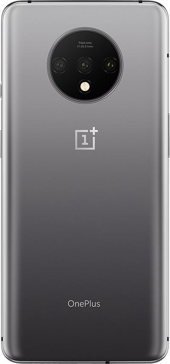OnePlus 7T 16,6 cm (6.55'') 8 GB 128 GB Dual SIM 4G USB Type-C Zilver Oxygen OS 3800 mAh