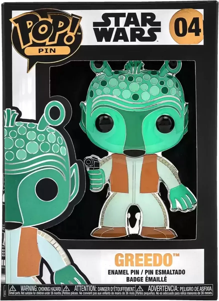 Funko POP! Enamel Pin Star Wars Greedo #04