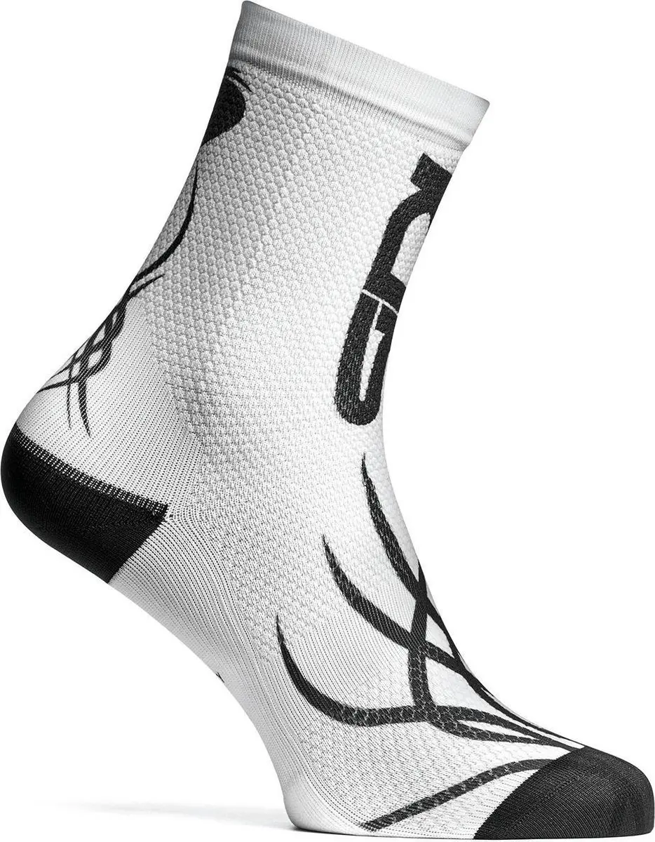 Sidi Calze Fun Socks (281) White/Black