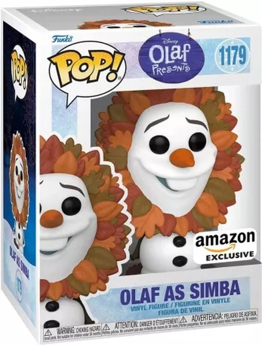 Funko Pop! Disney Olaf Presents Olaf as Lion King 1179