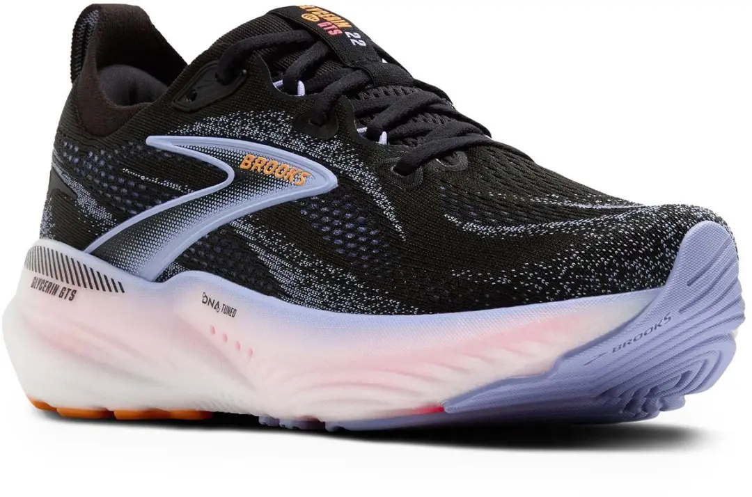 Brooks Glycerin GTS 22 Hardloopschoenen - Zwart - afbeelding 2 van 6