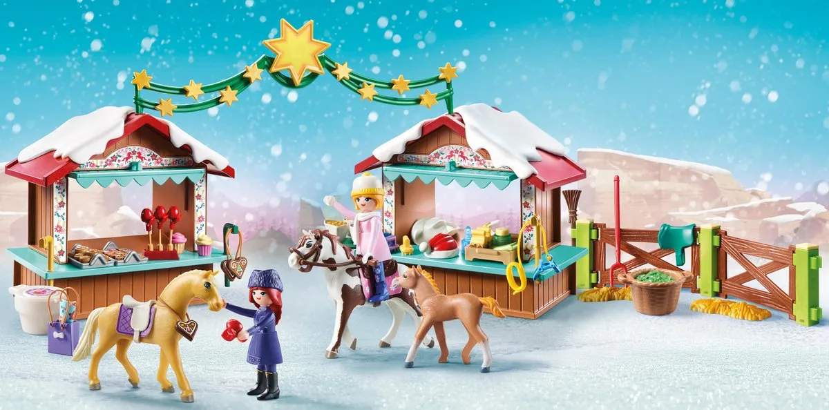 Playmobil Spirit Kerstmis in Miradero 70395 - Multicolor