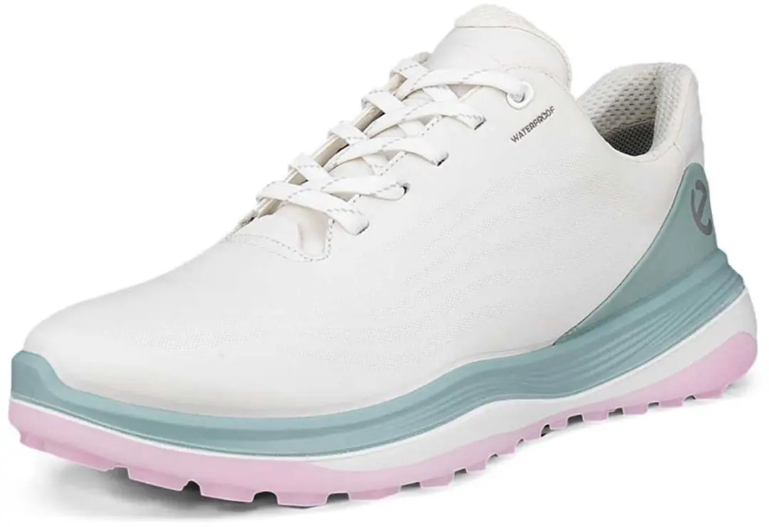 ECCO LT1 Lace Golfschoenen Dames - 40 - Wit/Ice Flower