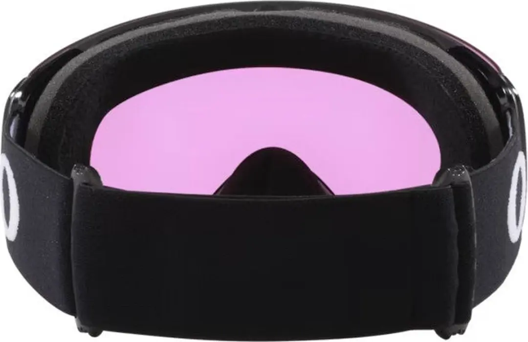 Oakley Flight Deck M Skibril Senior - Blauwe lens - Zwart/Wit - afbeelding 3 van 6