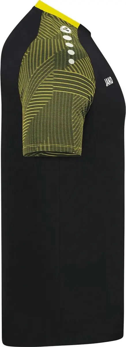 JAKO Performance Shirt Junior 6122-808JR - Maat 152 - Zwart/Geel