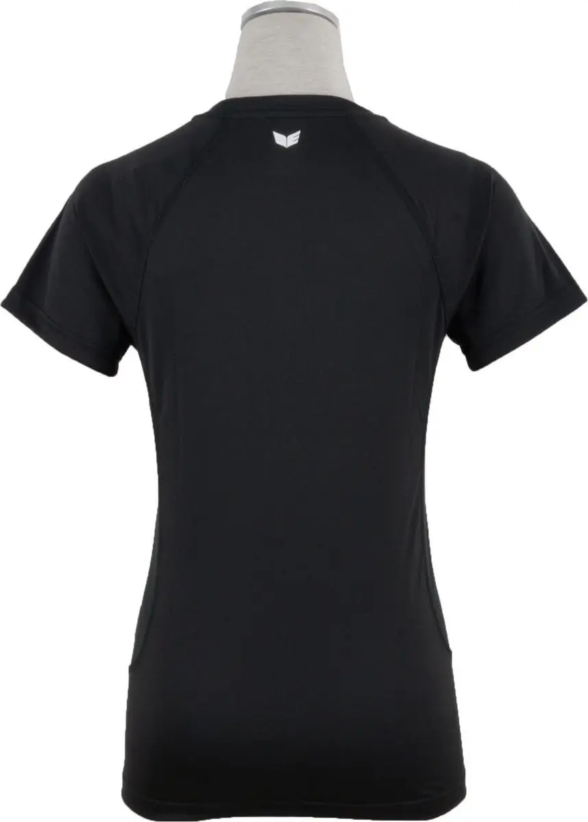 Erima Performance T-Shirt Dames S - Zwart