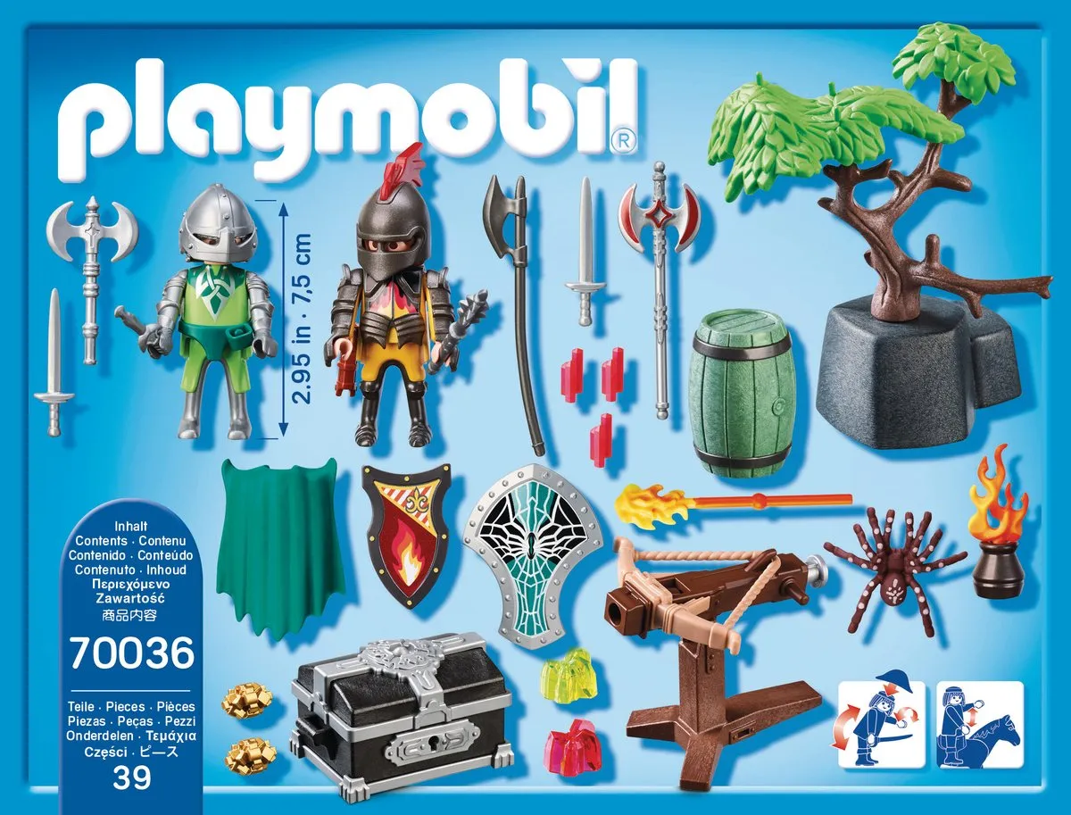 Playmobil StarterPack Ridderduel 70036 - Multicolor