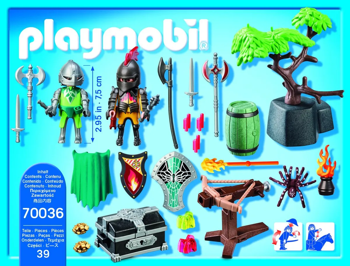 Playmobil StarterPack Ridderduel 70036 - Multicolor