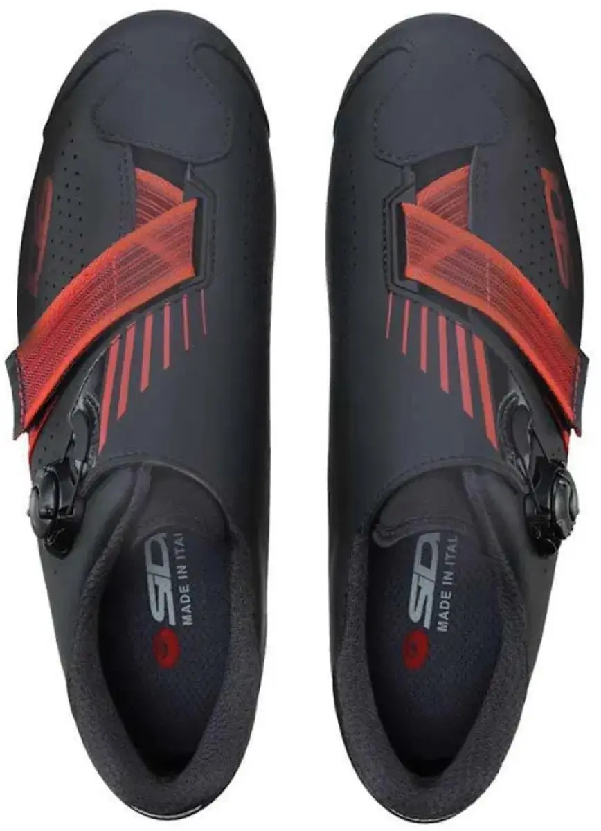 Sidi Prima Fietsschoenen - 45 - Black/Red - afbeelding 4 van 6