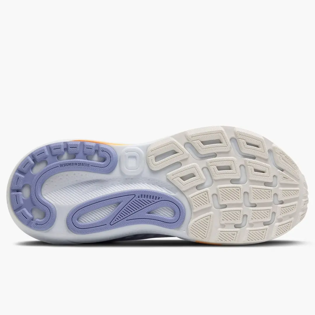 Brooks Adrenaline GTS 24 Hardloopschoenen Dames - 38.5 - Lila/Orange - afbeelding 2 van 6